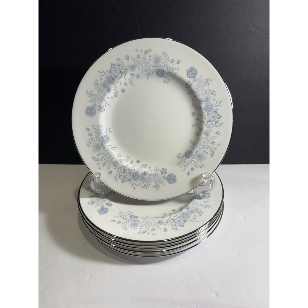 Wedgwood Belle Fleur Bone China Dinnerware Set Plates & Bowl Made England - Picture 12 of 14